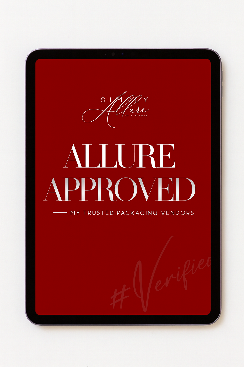 ALLURE APPROVED -- Personal Packaging Vendor